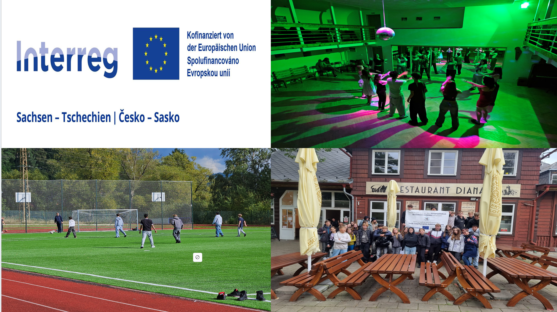 Výměnný pobyt září/říjen 2025 -  EUREGIA EGRENSIS v rámci programu INTERREG Česko-Sasko 2021-2027.